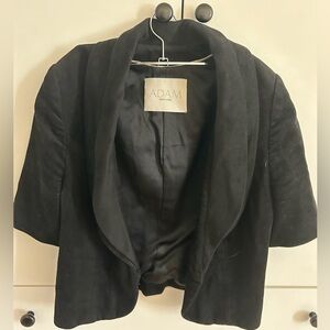 Adam Lippes cropped tuxedo jacket